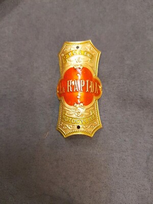 La Rapida Fahrräder Motorräder altes Fahrradschild Motorrad 3,3 x 6,7 cm