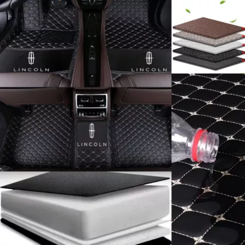 For Lincoln Town Car 1998-2011 Car Floor Mats Carpets Liner Custom Waterproof - Imagen 4 de 37