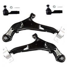 Front Lower Control Arm Ball Joint & Outer Tie Rod End For 2000-03 Nissan Maxima