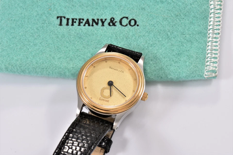 Швейцарские часы Tiffany & Co портфель из нержавеющей стали Lucent 25 мм ящерица кожа - Изображение 4 из 4