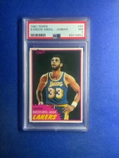 1981-82 Topps - #20 Kareem Abdul-Jabbar PSA 7 