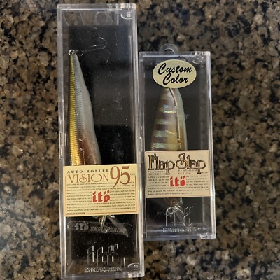 Fishing Lure - Ito Engineering - Six Senses -  Vision 95  And  Flap Slap  Lures
