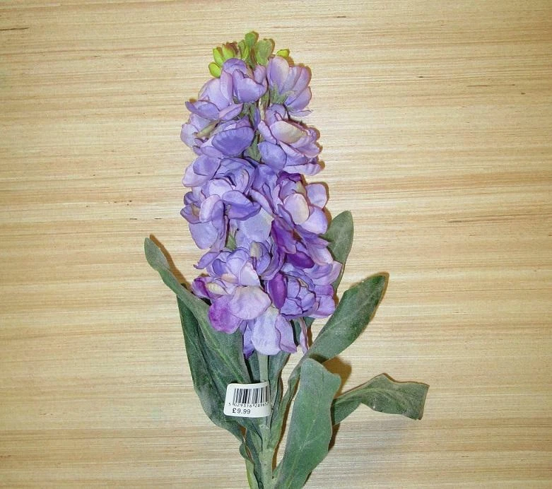 Deluxe Stock Lavender Artificial Silk Flowers Pack x6 Stems OFFER