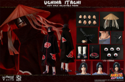 New Rocket Toys ROC-003 Na RUTO Uchiha Itachi 1/6 Action Figure In
