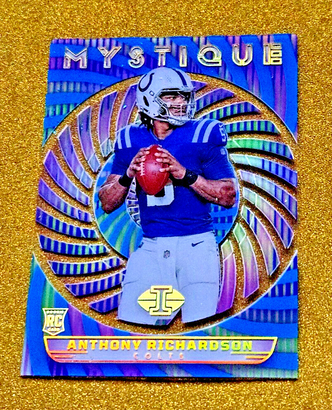 Anthony Richardson 2023 Panini Illusions Mystique Blue /299 Rookie MINT RC #2