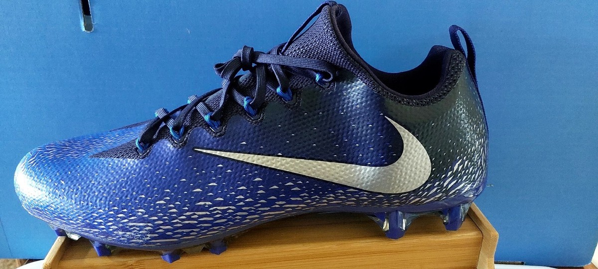 Nike Vapor Untouchable Pro Football Cleats Mens 12 Blue 833385-404 Midnight Nany Nike Vapor Untouchable Pro 3 Football Cleats Navy Blue  main image 2