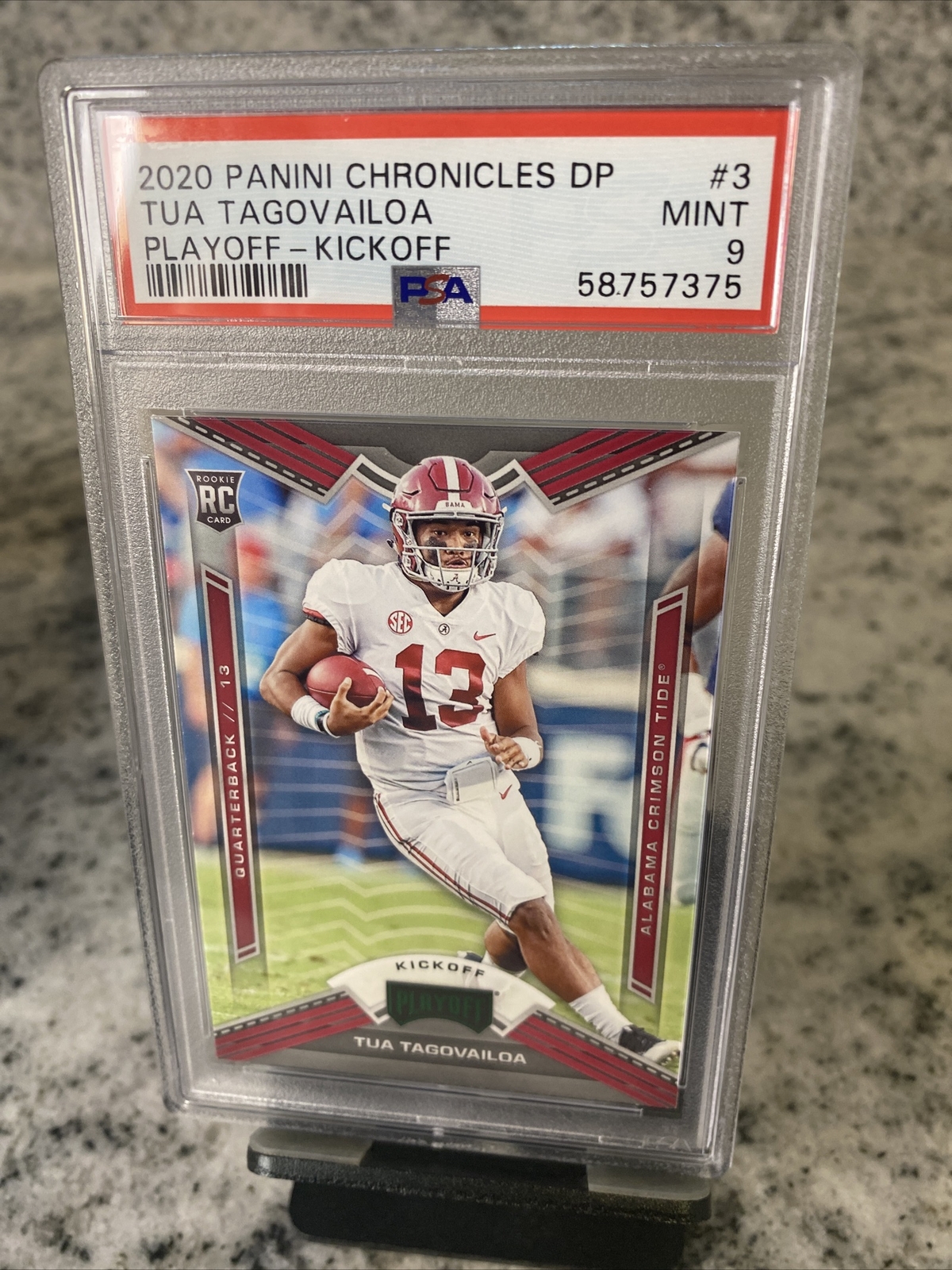 Tua Tagovailoa Panini Chronicles Draft Picks Playoff #3 Kickoff