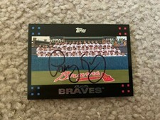 Former Veteran Casey Kotchman Signed Autographed Atlanta Braves Card