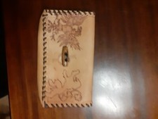 Scarsella per arciere con aquila e leone cm. 11x19,5x3