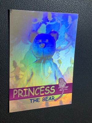 1999 Ty beanie babies official collector card princess the bear