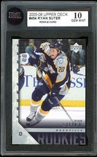 2005-06 Upper Deck Young guns #454 Ryan Suter Rookie Card KSA 10 Gem Mint