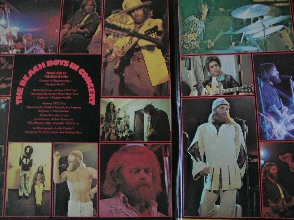 THE BEACH BOYS IN CONCERT DOUBLE VINYL LP ORIGINAL 1973 REPRISE RECORDS 2RS 6484 - Image 3 of 4