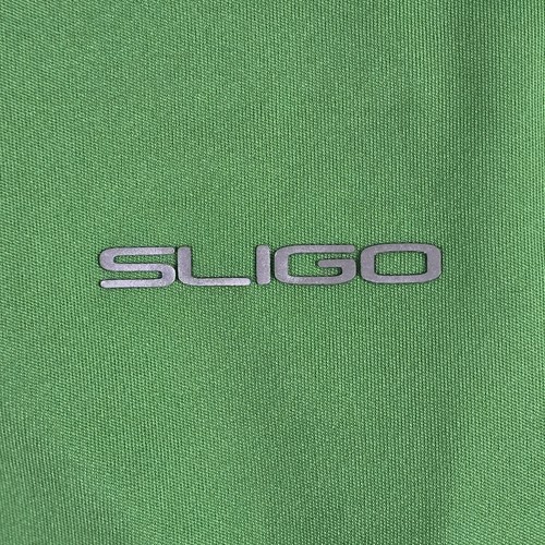 Sligo Golf Polo Shirt Mens Large Green Short Sleeve Performance Stretch - Picture 8 of 11