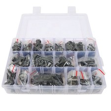 Hex Bolts and Nuts Kit M6 M8 x1.25 M10-1.5Metric Bolt Assortment 272Pcs