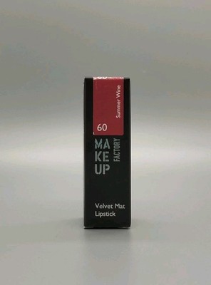 Make Up Factory: Velvet Mat Lipstick - Lippenstift - Nr. 60 Summer Wine - 4 g