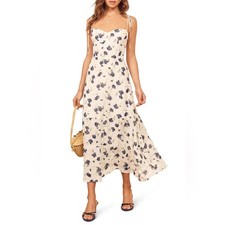 Reformation Emmie Floral Midi Dress | Size 4