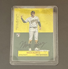 Topps 2025 Archives 1964 Stand-Ups Nick Kurtz RC Athletics #64SU-25