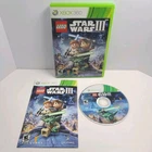 LEGO Star Wars III: The Clone Wars (Xbox 360, 2011) Complete & Tested.