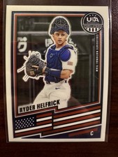 2026 Panini USA Stars & Stripes #156 Ryder Helfrick - Univ. of Arkansas