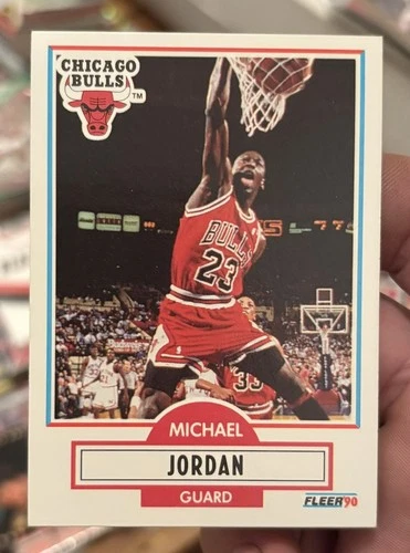 Michael Jordan 1990-91 Fleer #26 Chicago Bulls
