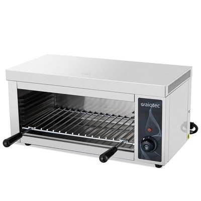 Salamander Grill mit 4 Einschubhöhen, 2 kW, 610 x 340 mm Salamandergrill