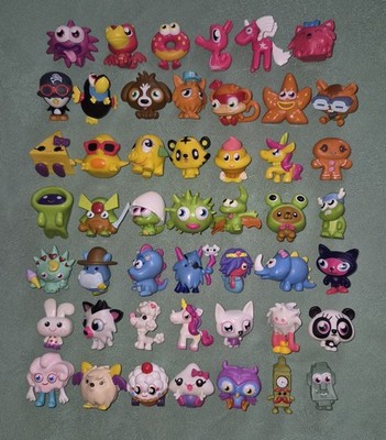 Moshi Monsters Figuren Konvolut komplett Serie 1 u.a. Burnie Cutie Pie Cali