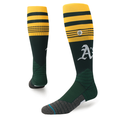 #ad #ad Stance MLB Diamond Pro Oakland A#x27;s Yellow OTC Socks $24.99
