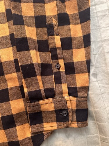 Camisa utilitaria Timberland para hombre XL naranja nueva con etiquetas - Imagen 5 de 6