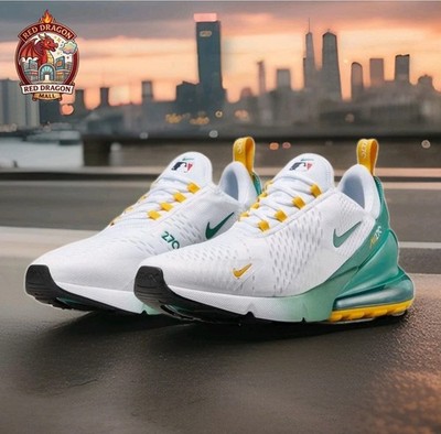 Nike Air Max 270 MLB Boston Red Sox City Connect Pack HQ7998-100 - Men's Sz 11.5