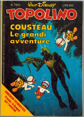 Topolino # 1375 Mickey Mouse Comics 1982