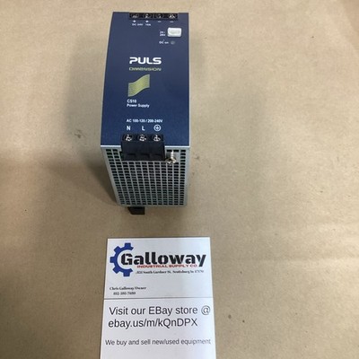 Used - PULS CS10.241   CS10241 POWER SUPPLY 10 AMP 24-28 VDC
