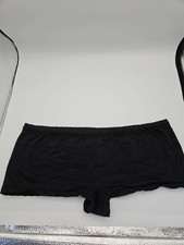 VICTORIA'S SECRET Boyshort Boxer Pantie Sz L Black