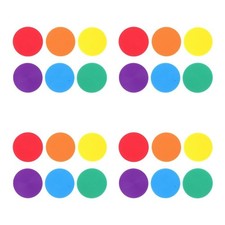4 Pieces Agilit&auml;tstrainingsger&auml;te Farbige Agility-marker Markierungsscheiben