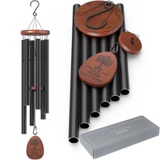 Sympathy Memorial Wind Chimes for Loss of Loved One,41 inch Large Wind Chimes...