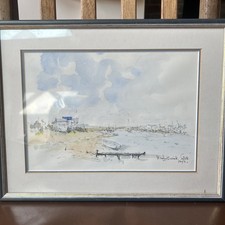 Original Watercolour Of Walberswick Suffolk 