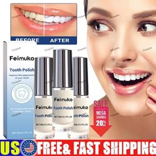1-3PACK 5ml Tooth Polish,Tooth Paint, Natural Teeth Whitening Paint USA  20 off  