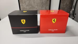 CHARLES LECLERC 1:2 HELMETS 2022 & 2024 (2 HELMET LOT) 