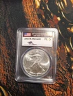 2015 American SILVER EAGLE PCGS MS70 FIRST STRIKE JOHN MERCANTI SIGNED  EA119