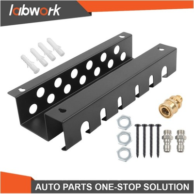 #ad Labwork Black Pressure Washer Gun amp; Foam Cannon Holder with 1 4quot; Quick Connector $17.38