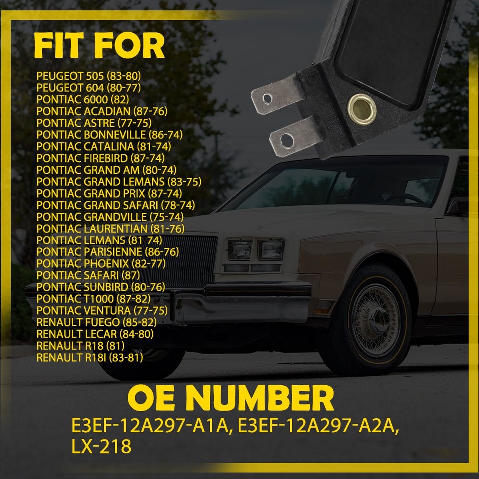 For Chevrolet Impala 1985-1974 GMC Suburban 86-74 /Yukon Ignition ...