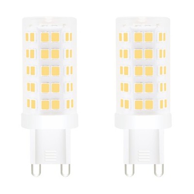 Modee G9 LED Stecklampe 4,3W 450lm 6000K Tageslichtweiß 230V 2 Stück