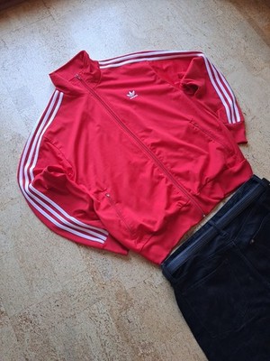 Adidas Firebird TT Traininingsjacke Trackjacket Originals RETRO Herren XL Rot
