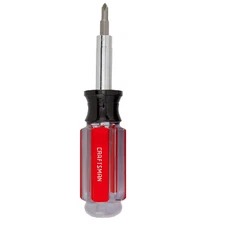 CRAFTSMAN Screwdriver Multi-Bit Set, 6 in 1 Acetate Handle