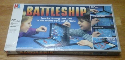 Vintage 1984 Battleship Board Game by Milton Bradley Complete W/ Instructions