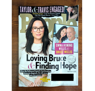 People Magazine September 15 2025 - Emma Heming Wills & Bruce Wills