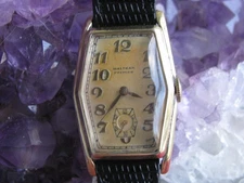 Waltham Premier Vintage 10k Gold Filled Art Deco Wrist Watch