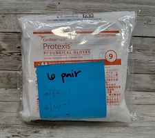 Protexis PI Surgical Gloves Sterile *6 Pair* Cardinal Health Size: 9 *See Date*