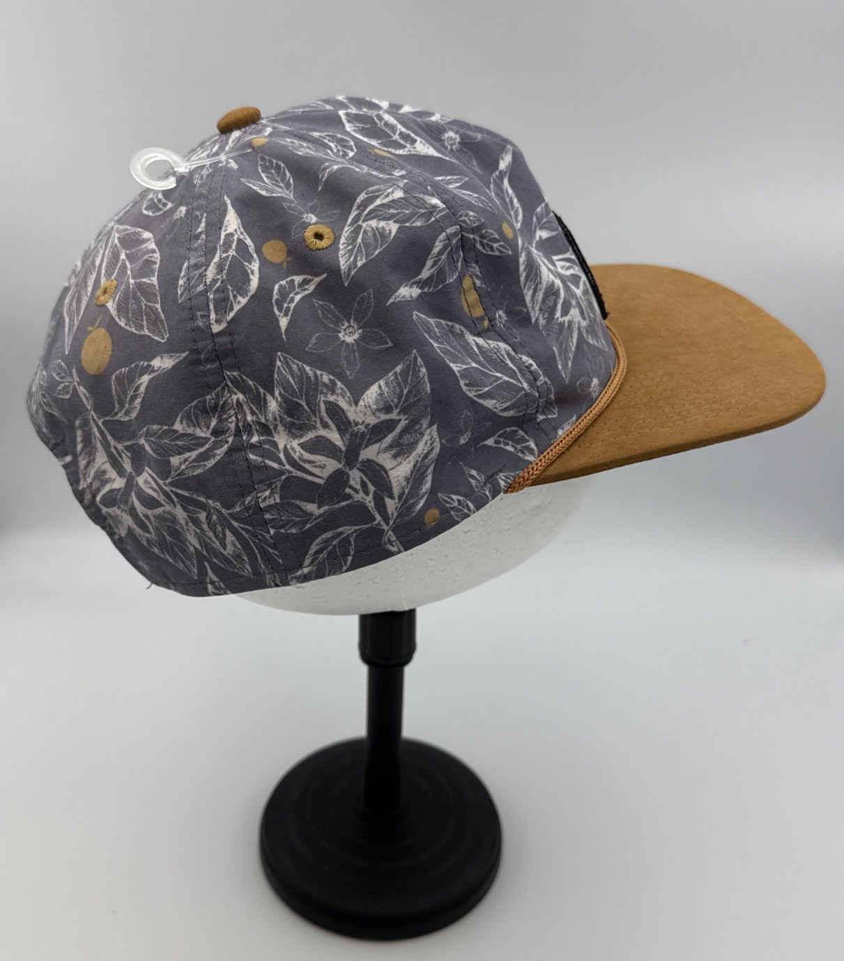 FLOMOTION FISH PATCH LEAVES SNAPBACK BASEBALL HAT… - image 4