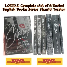 L.O.R.D.S. Series by Shantel Tessier Complete Set Vol. 1-6 FREE DHL EXPRESS