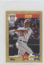 2022 Series 2 Oversized 1987 Topps All Star Boxloaders Juan Soto #OTAS-24 s7f